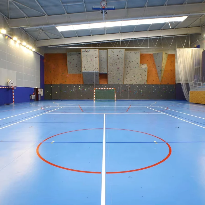 Indoor Futsal Court Soccer Sport Floor Manufacturer PVC Floor Mat Environment Friendly Anti Slipping Anti Bacterial