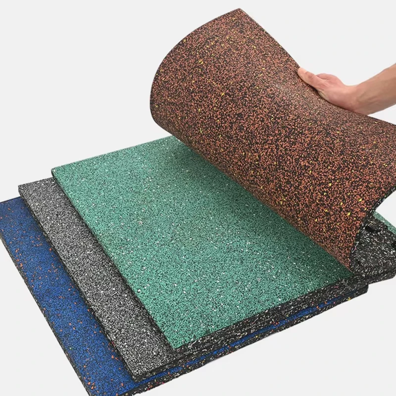 Indoor Non Slip PVC Sports Flooring Mat Special for Soccer Table Tennis Basketball Badminton Rubber Floor Cover
