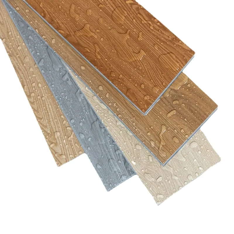 Indoor SPC Flooring Waterproof Anti Scratch Eco Friendly No Toxic Easy Install Flooring Panel for Residential Commercial Use