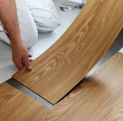 Indoor and Bedroom Decor LVT Flooring Plastic Carpet for Home Use