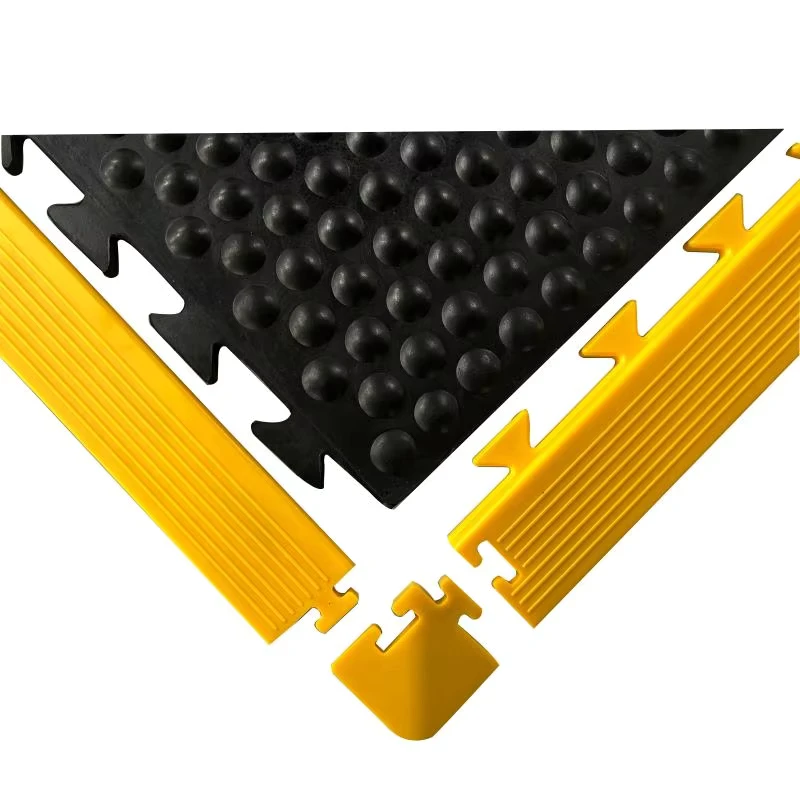 Industrial Antistatic Flooring Cushioned Rubber Bubble Anti Fatigue Floor Mats Static Dissipative Anti Fatigue