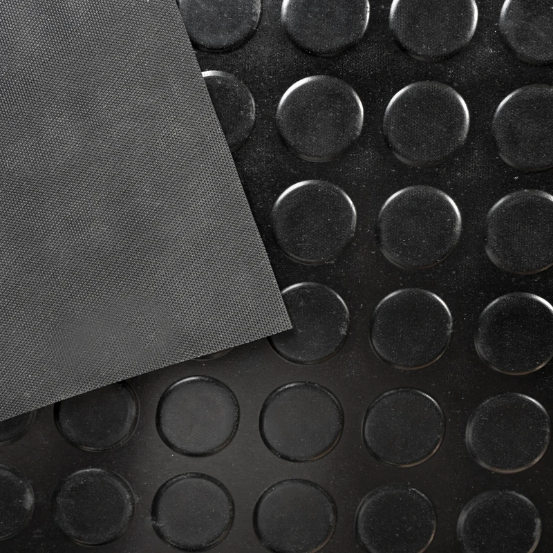 Industrial Safety Rubber Mat Anti Slip Flooring for Workshops Garages Factories and High Traffic Areas