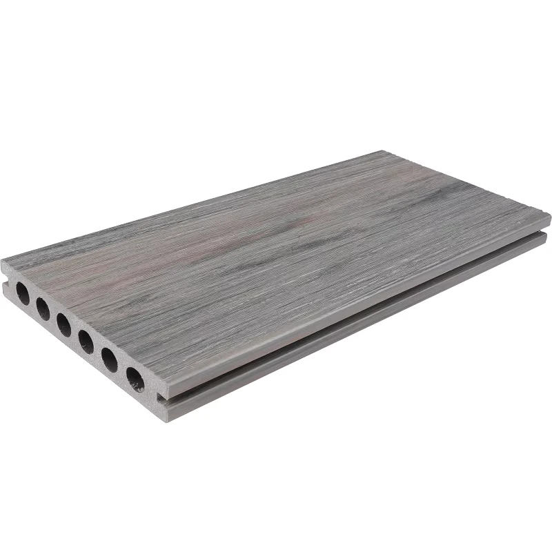 Interlocking 140*23mm Wood Composite Decking Floor Wpc Decking for Outdoor Floor