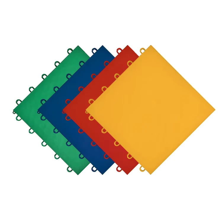 Interlocking E-co Friendly PP Anti-slip Sport Floor Gym Tiles for Outdoor Roller Skating Easy Installation Custom Logo Option