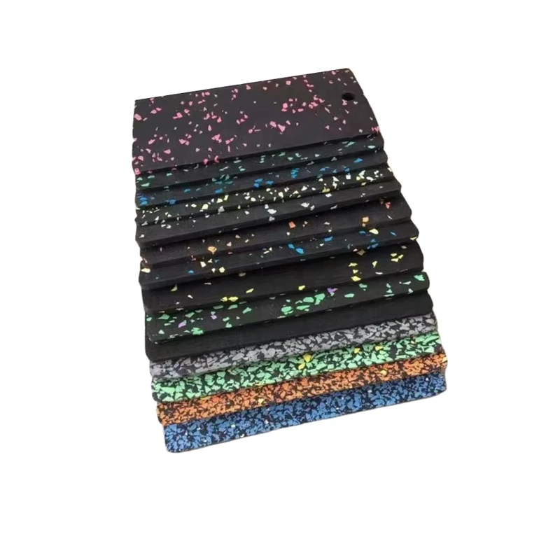 Interlocking EPDM Rubber Flooring Mats Gym and Garden Park Protective Flooring in Rolls