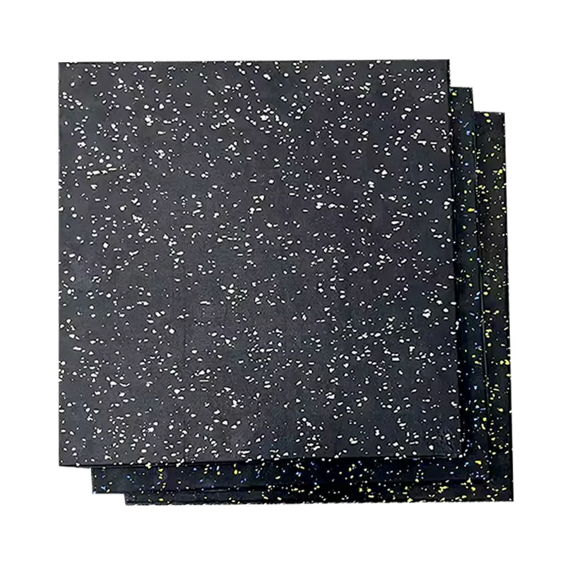 Interlocking Gym Flooring Rubber Tiles and Mats Protective Gym Flooring
