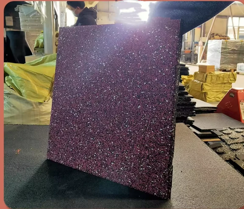 Interlocking Gym Mats Rubber Flooring for Fitness for Gyms