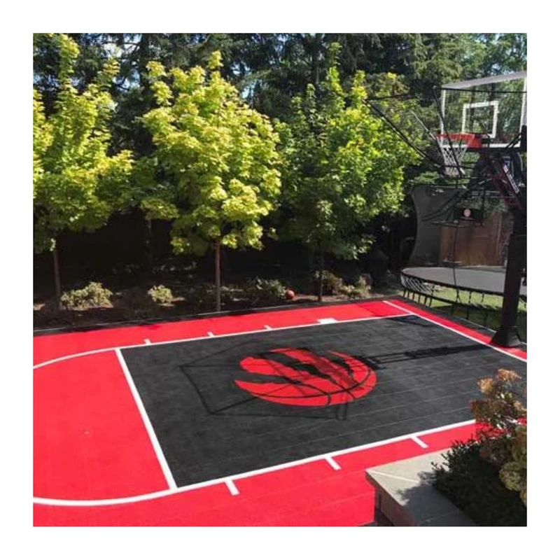 Interlocking Sport Floor PVC Plastic Tiles Rubber Outdoor Table Tennis Basketball Court Flooring Mat