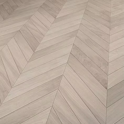 Kangton Classic Elegance Chevron Fishbone White Oak Wood Engineered Parket Parquet Flooring