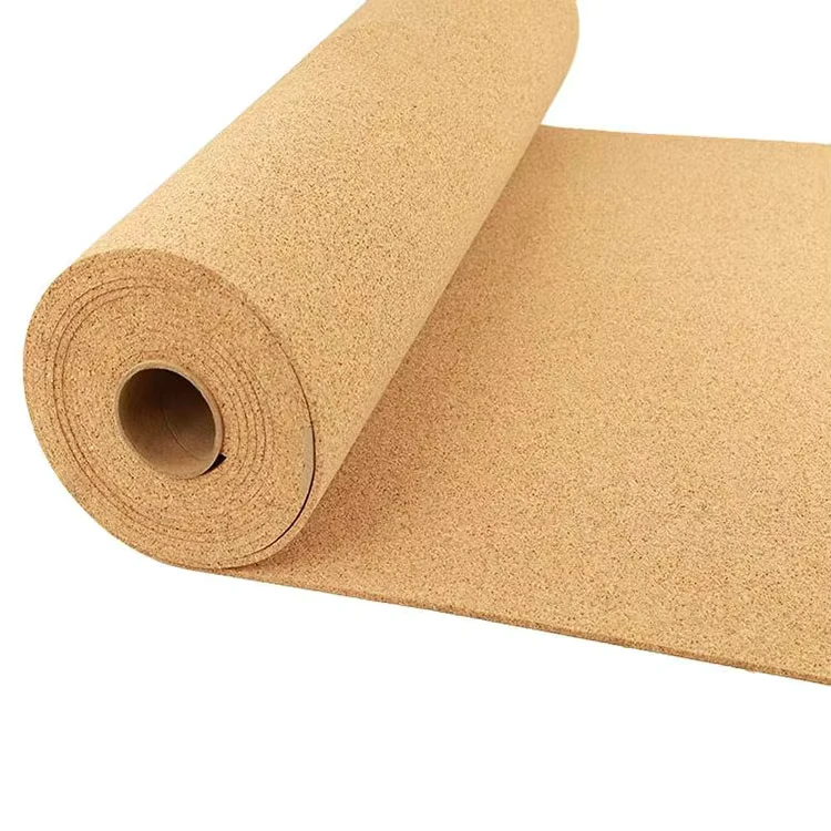 LEECORK Flooring Underlayment 1-8mm Cork Rolls Premium Cork Acoustic Underlay for Floor Cork Backing