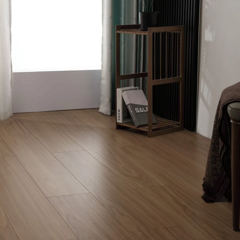 Laminate Flooring 12mm Dark Brown Color Floor Waterproof Engineered Wood Flooring