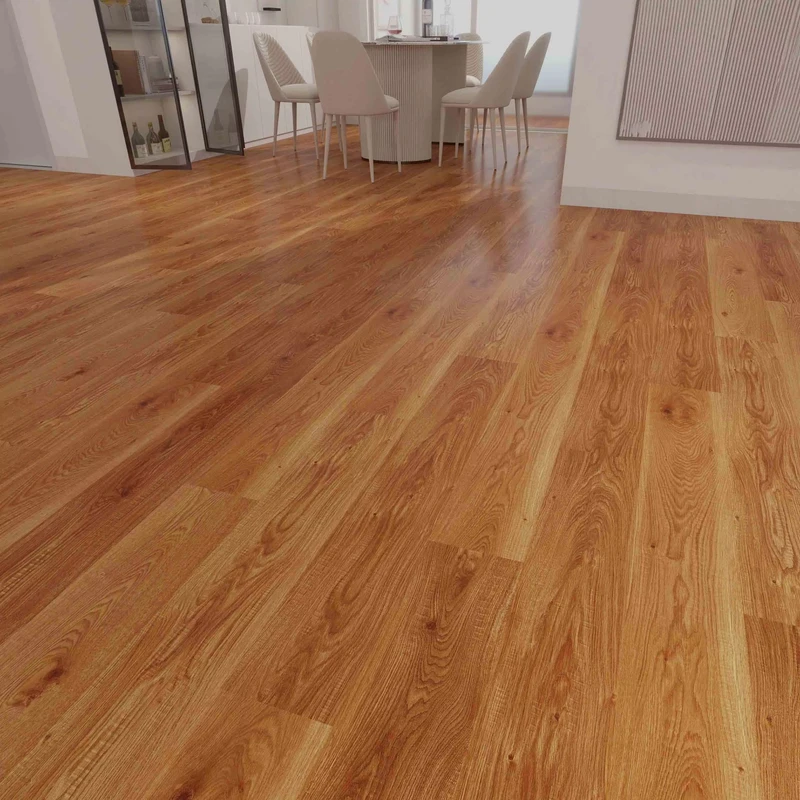 Laminate Flooring Modern Design Construction Decoration Laminate Flooring Factory in Shandong Price Factory Floor