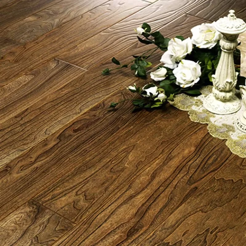 Laminate Flooring Wood Grain Waterproof Wear-Resistant Made of Solid Oak
