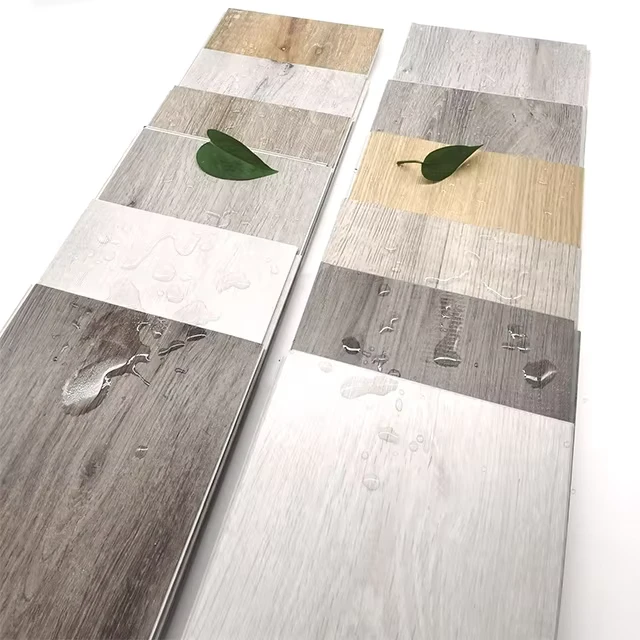 Laminate Parquet Click Lock Waterproof SPC Vinyl Flooring Tiles