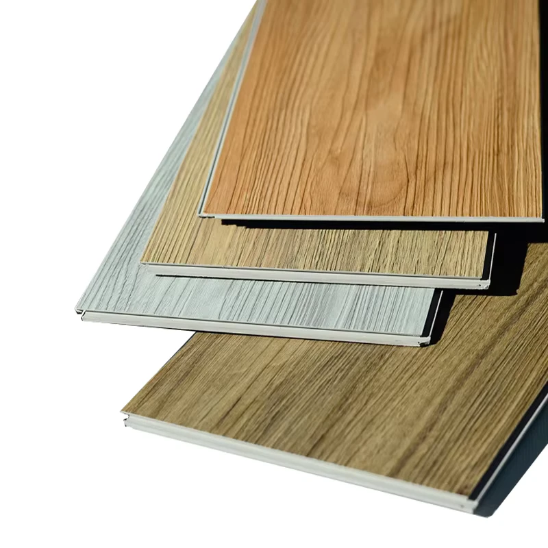 Laminate Wood SPC Vinyl Click Lock PVC Indoor Flooring Sheet 5mm Waterproof Wide Plank
