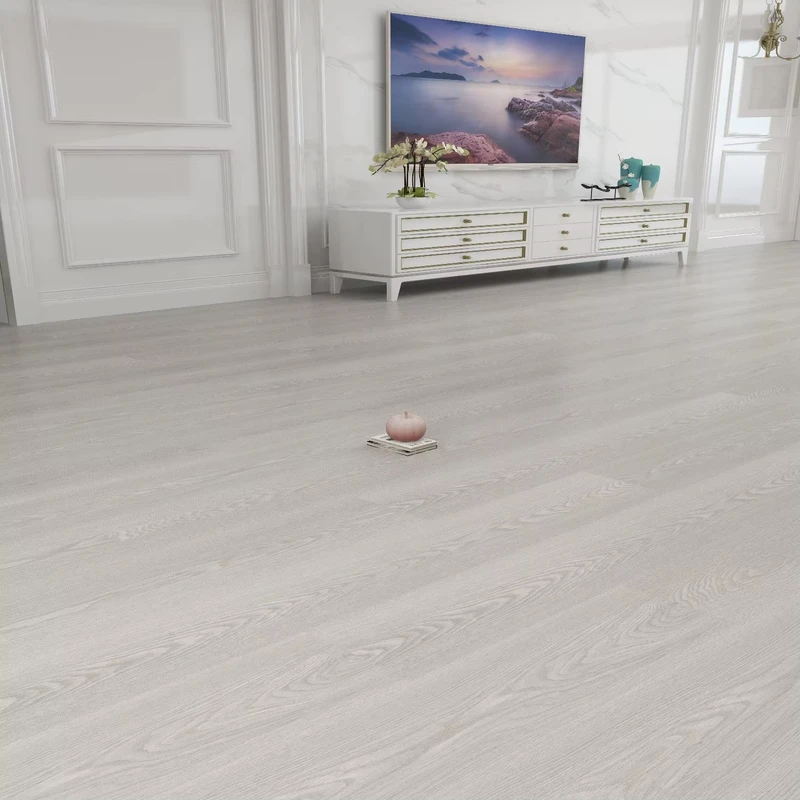 Laminated Flooring with AC5 Wear Resistant Waterproof Smooth Surface Click Installation for Bathroom & Kitchen Home Decoration