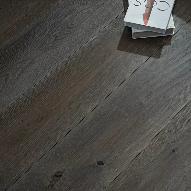 Large Plank Oak Engineered Wood Flooring 4mm Veneer Three Layer Modern 3 Year Warranty Living Room Bedroom Dining Office