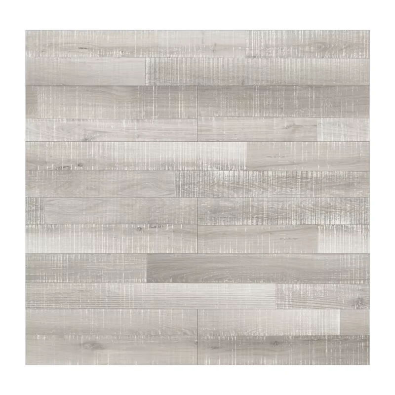 Light Grey 12mm Laminate Flooring for Modern Hotel Bedrooms or Apartment Laminate Flooring