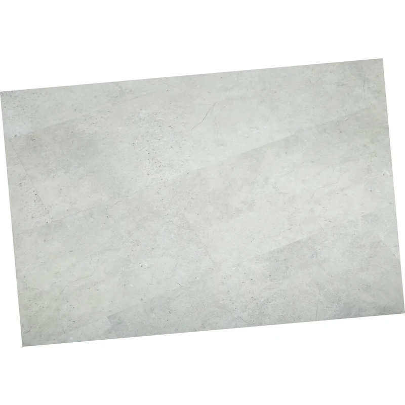Light Grey Marble Design 4.5mm Plastic Flooring for Indoor Vinyl Flooring Plastic SPC Flooring