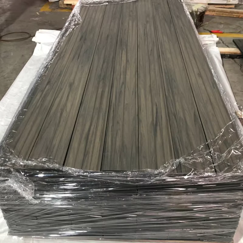 Low Maintenance Engineering Decking Tiles Co Extruded Flooring Wpc Decking for Courtyard Pool