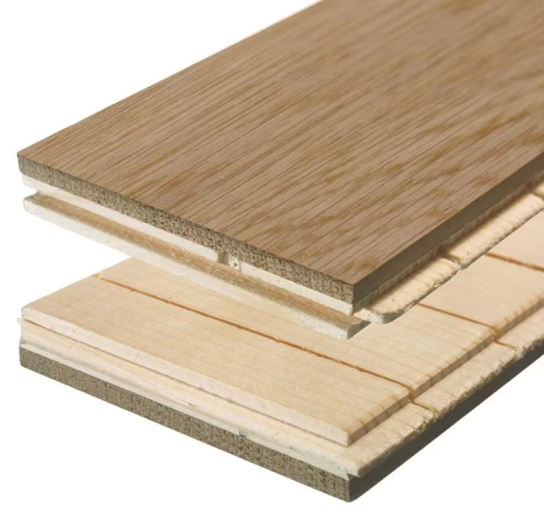 Low Tax 2 Layers Oak Solid Engineered Wood Flooring 190x14mm Specially to USA Modern Style Waterproof with High Quality
