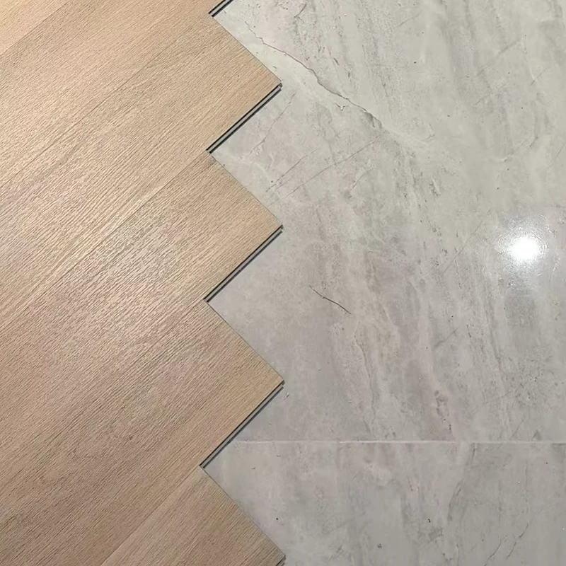Luxury Indoor SPC Flooring 8mm 10mm 12mm Waterproof Click Lock Hybrid PVC Plank Hospital Use Soundproof Flooring