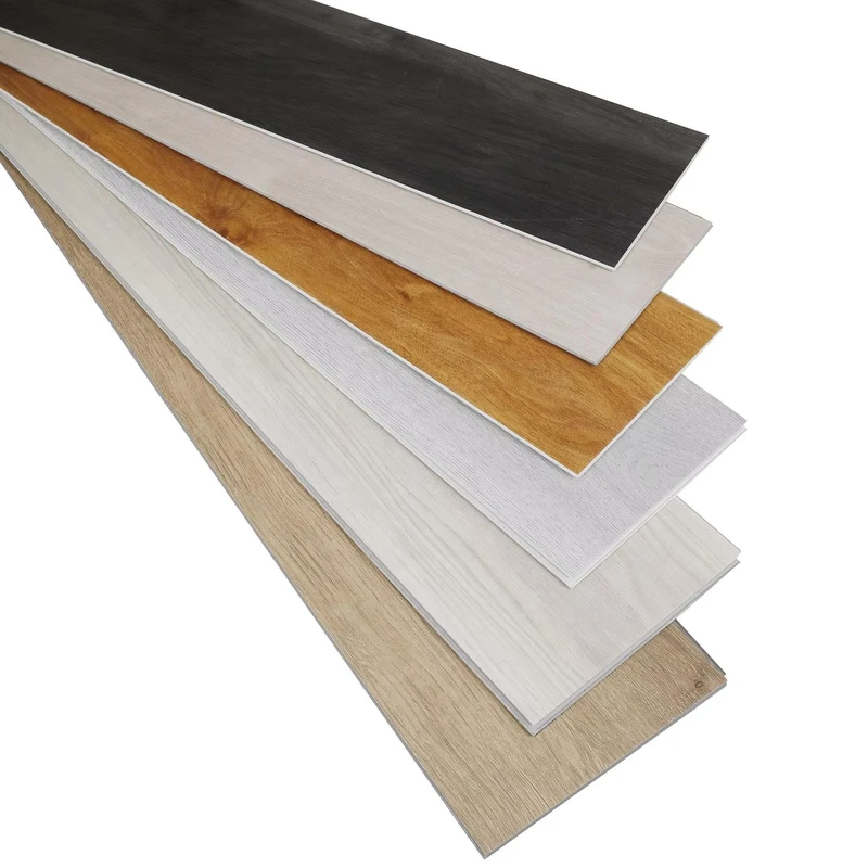 Luxury Indoor SPC Flooring 8mm 6mm 4mm Waterproof 20mil Click Lock Plastic Hybrid PVC Laminate Plank Vinyl Flooring