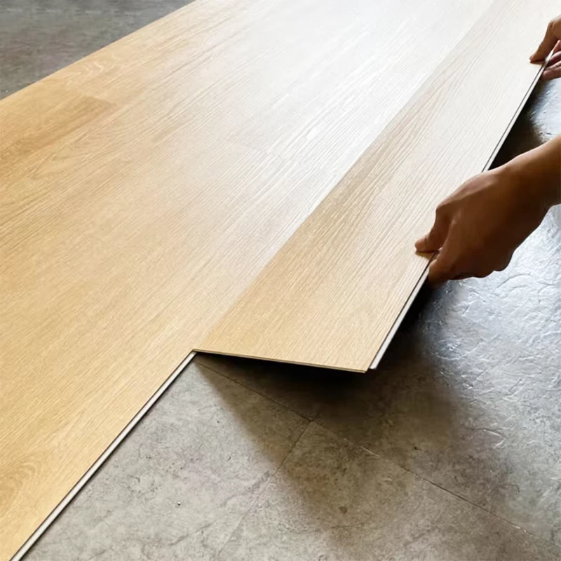 Luxury Indoor SPC Flooring 8mm 6mm 4mm Waterproof 20mil Click Lock Plastic Hybrid PVC Laminate Plank Vinyl Flooring