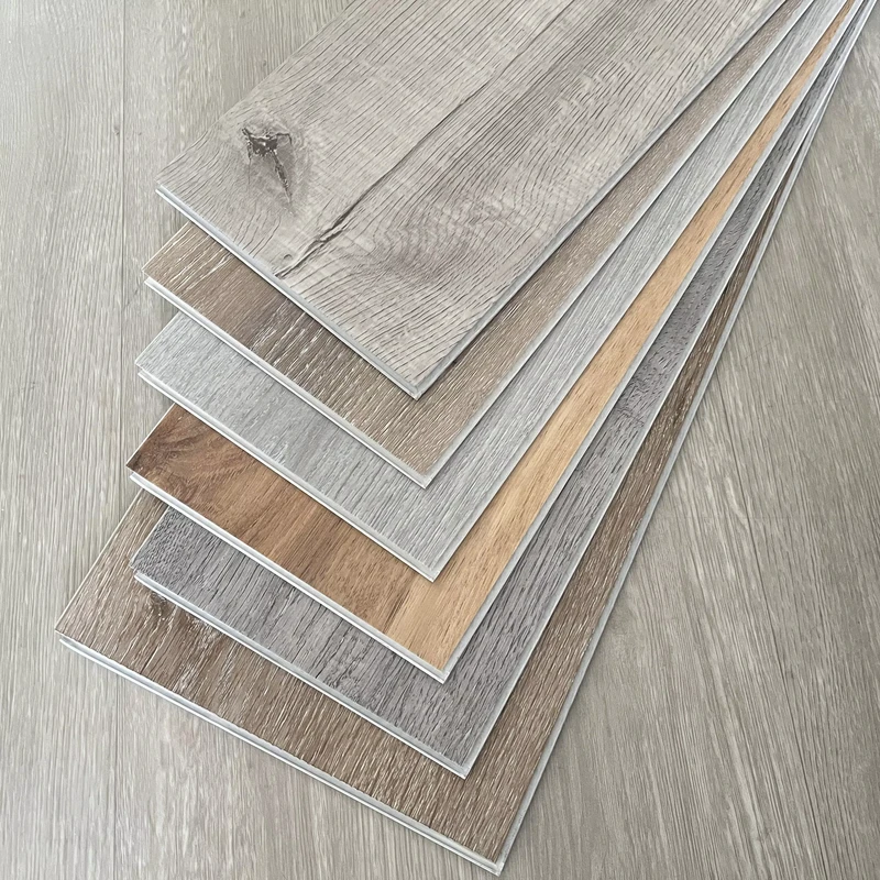 Luxury Indoor Spc Flooring 6mm 7mm 8mm Waterproof 20mil Click Lock Plastic Hybrid Pvc Laminate Plank Vinyl Flooring