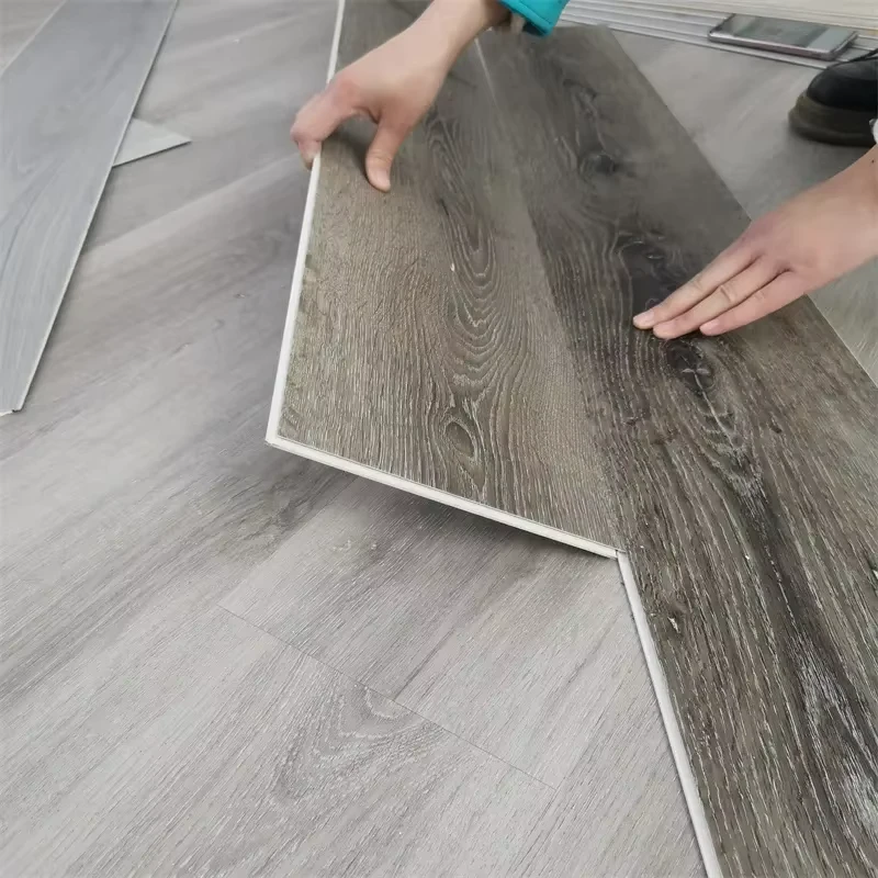 Luxury Indoor Waterproof 8mm 6mm 5mm 4mm Vinyl Click Floor LVT Plastic SPC Flooring