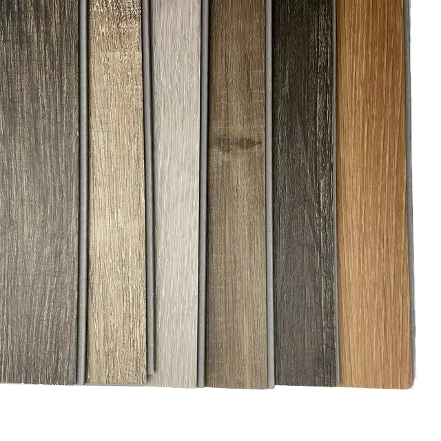 Luxury Modern Engineered Parquet Piso Vinyl Laminate 8mm Waterproof WPC SPC PVC Flooring Planks with Graphic Design
