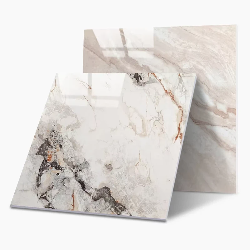 Luxury Stone Tile Living Room Marble Floor Ceramic Tiles for House Bathroom Glazed Porcelain Floor 80x80cm