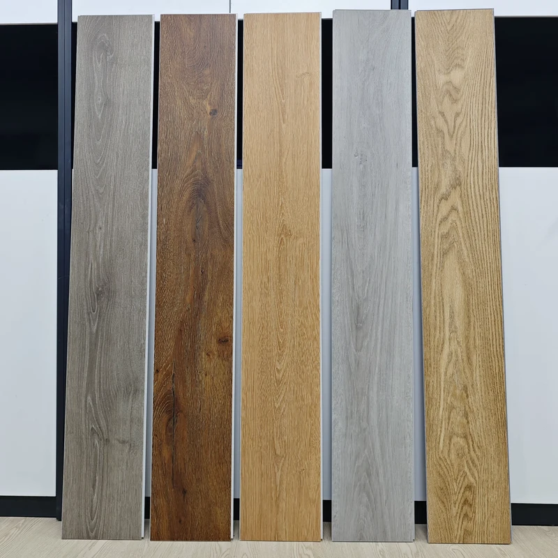 Luxury Vinyl Flooring Plain Surface Texture Waterproof Engineered Wood Flooring