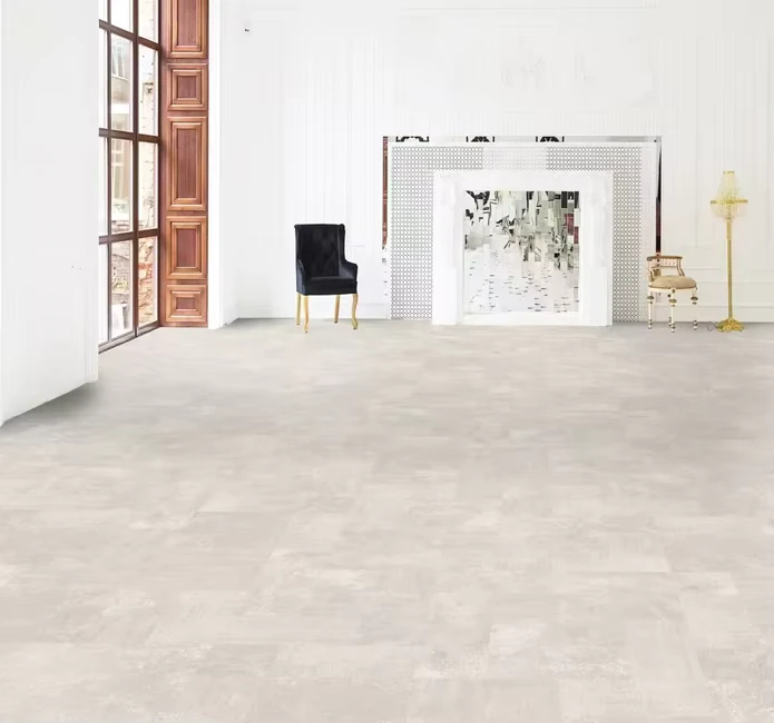 Luxury Vinyl Tile Flooring with Floor Pattern for Personalized Presentation of Different Space Floors