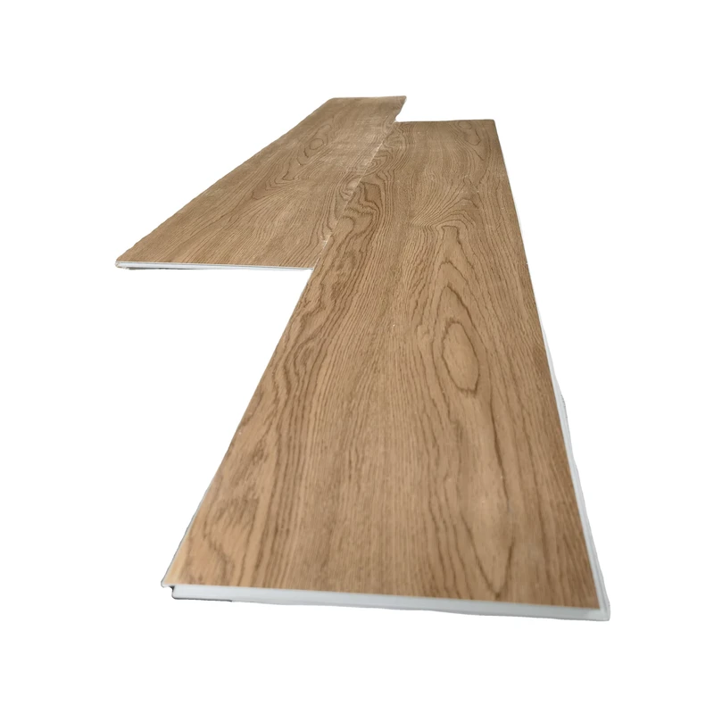 Luxury Wooden Grain Flooring Vinyl Plank SPC Plastic Flooring