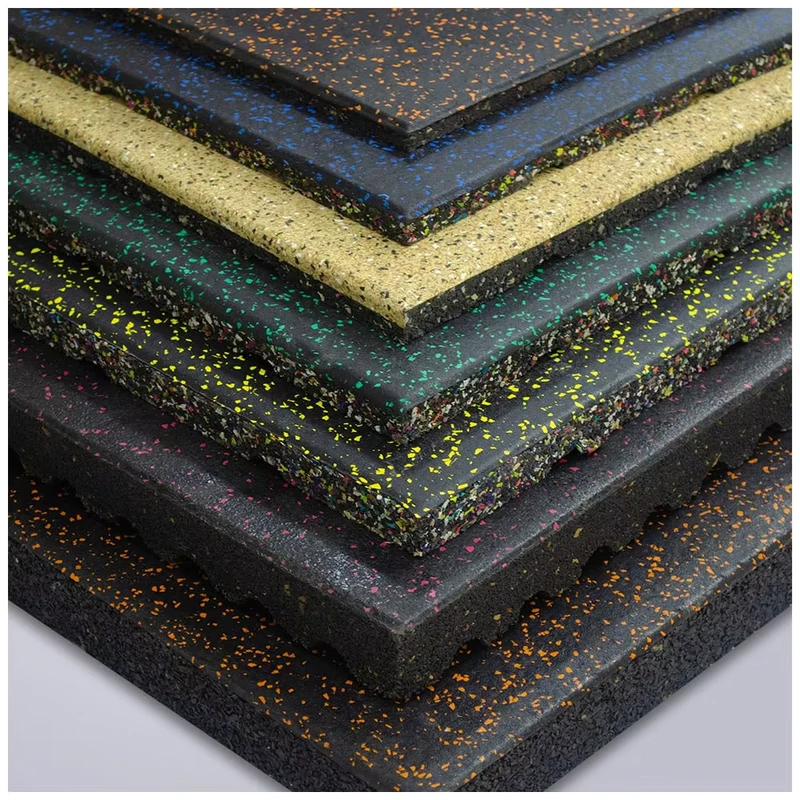 Manufacture 15-50mm Protective Rubber Flooring Tile for Gym