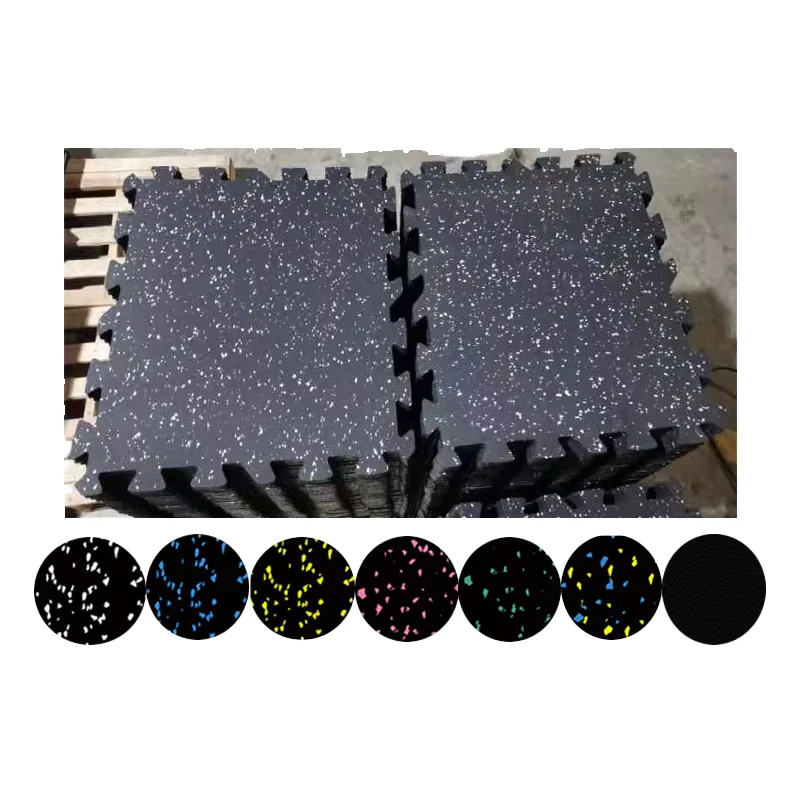 Manufacture 15-50mm Protective Rubber Flooring Tile for Gym