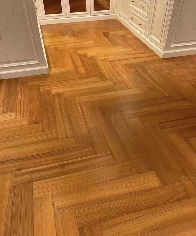 Manufacturer Direct Solid Teak Wood Flooring for Living Room Application