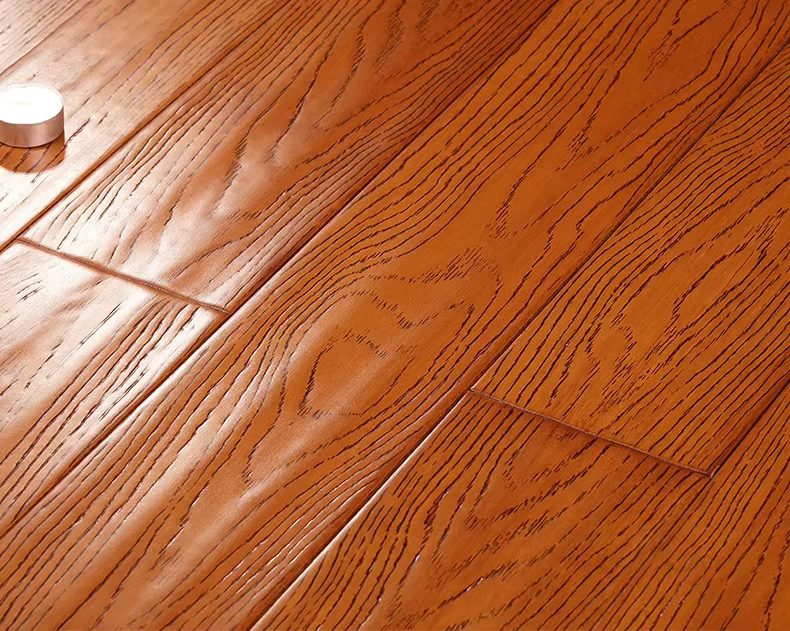 Manufacturers Three Layer Solid Wood Flooring Home Villa Solid Wood Composite Floor