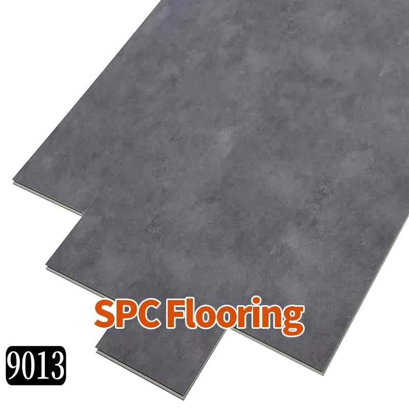 Marble SPC Flooring Tile Modern Indoor Wear Resistant Waterproof Interlocking Flooring with 5-Year Warranty Factory Direct Sales