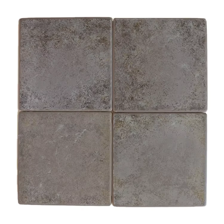 Mid Century Style 15*15cm Art Rustic Vintage Tiles Hotel Villa Decor Wall and Floor Tile