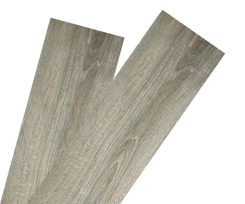 Modern 3mm PVC Laminate Flooring Water Resistant Plain Commercial Space Parquet for Home Hotel Interlocking Design