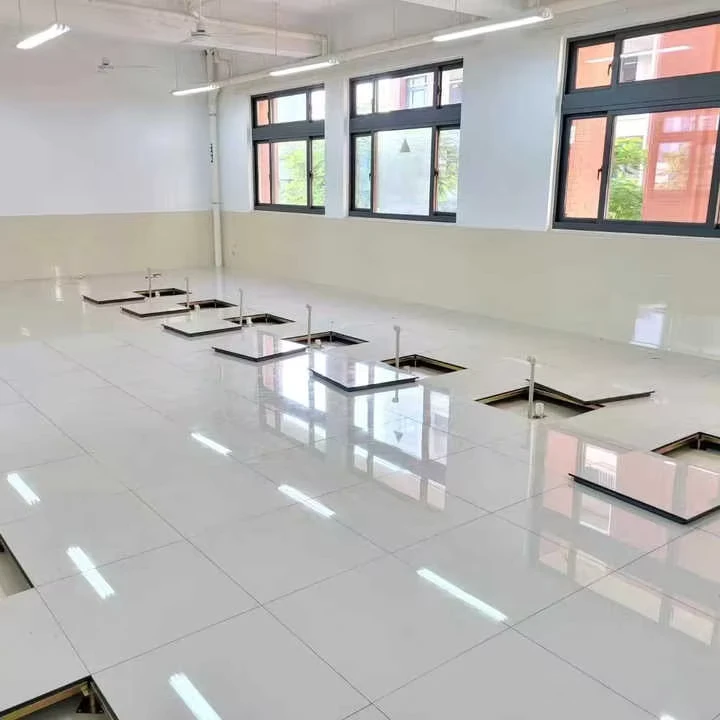 Modern 600x600mm Anti Static Raised Access Floor Hpl Pvc Finish Raised Floor for Data Center Computer Room