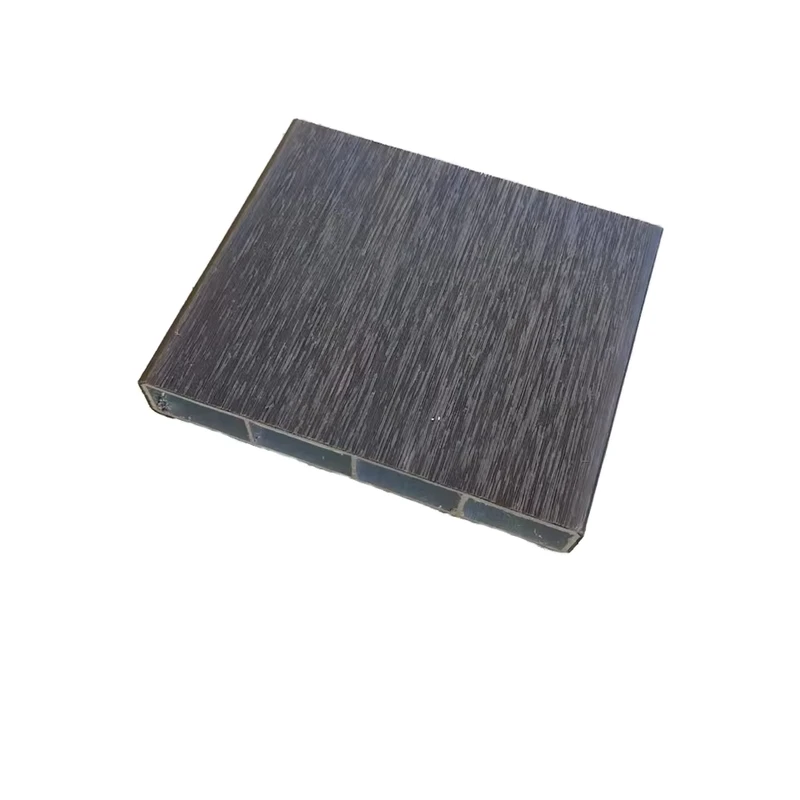 Modern Aluminum Plastic Co Extrusion Waterproof Click Outdoor Decking Board Durable Lightweight Composite Flooring