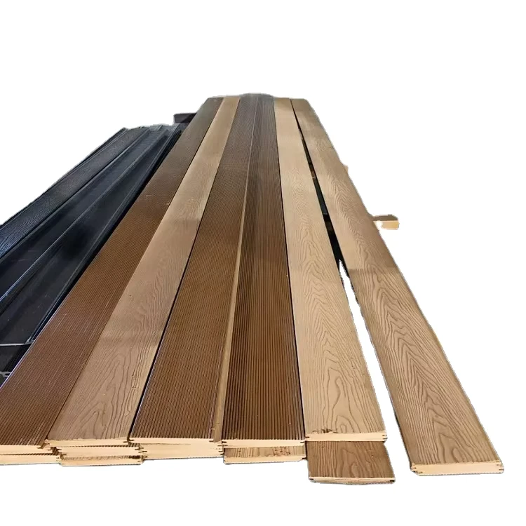 Modern Decorative Wood Plank New Environmental Protection Waterproof Anti corrosion Wood Plastic Material Solid Wood Flooring