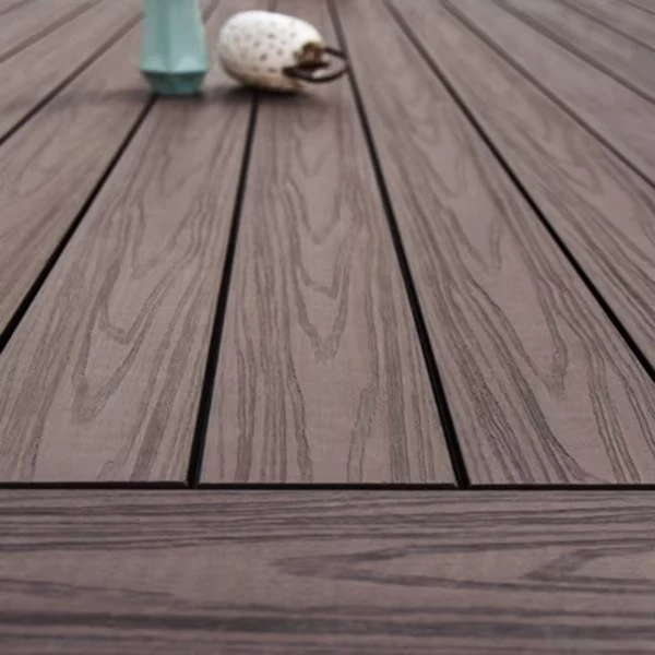 Modern Design Anti Slip Square WPC Decking Flooring for Outdoor Garden Use with High Strength and Customized Color