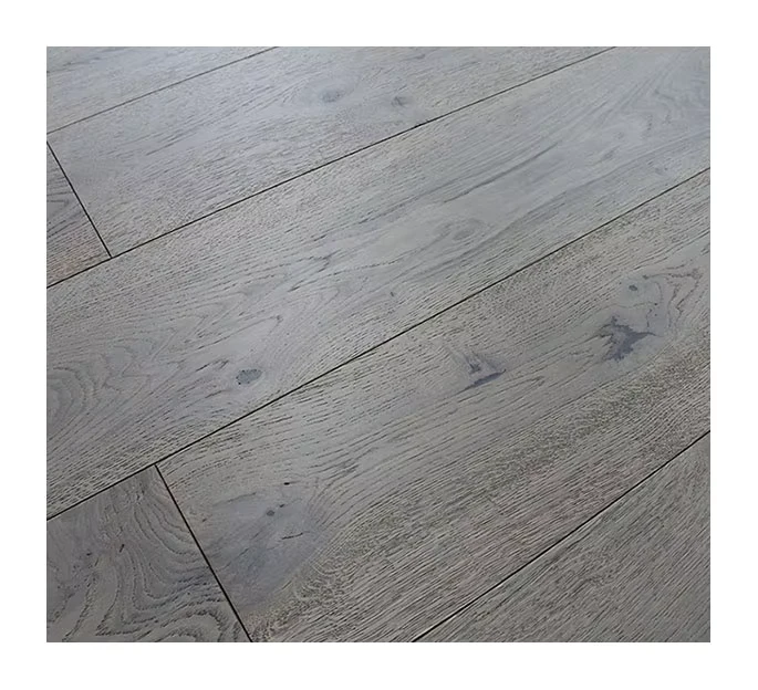 Modern Design Dark Grey Oak Multilayer Engineered Wood Flooring to North America