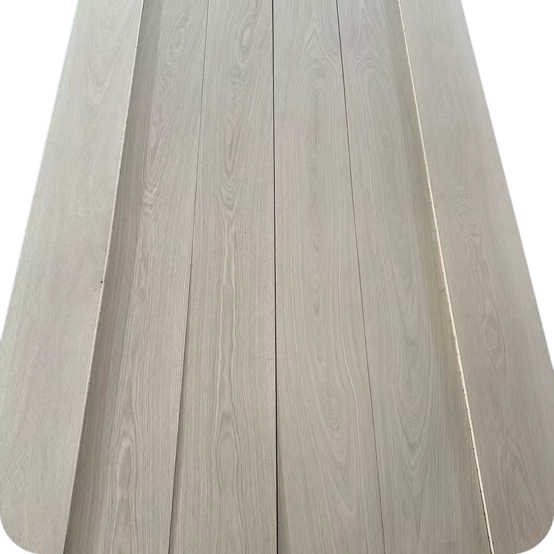 Modern Design Engineered Wooden Floors Oak Flooring Water Resistant with Brushed Finish Living Room Indoor Use