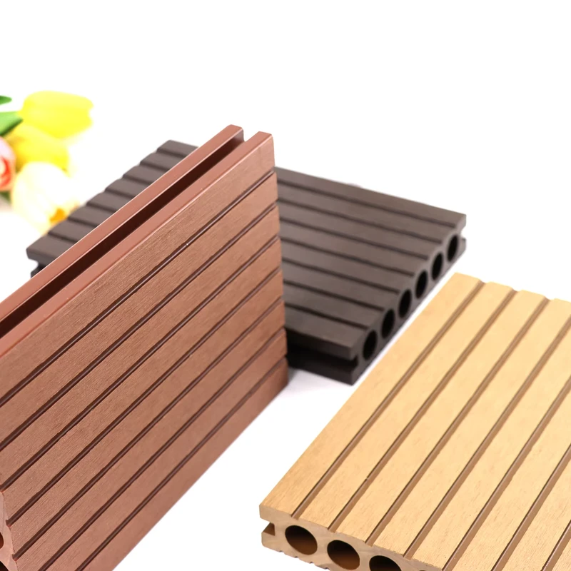 Modern Design Low Maintenance Non slip Wpc Decking Outdoor for Swimming Pool Side and Patio