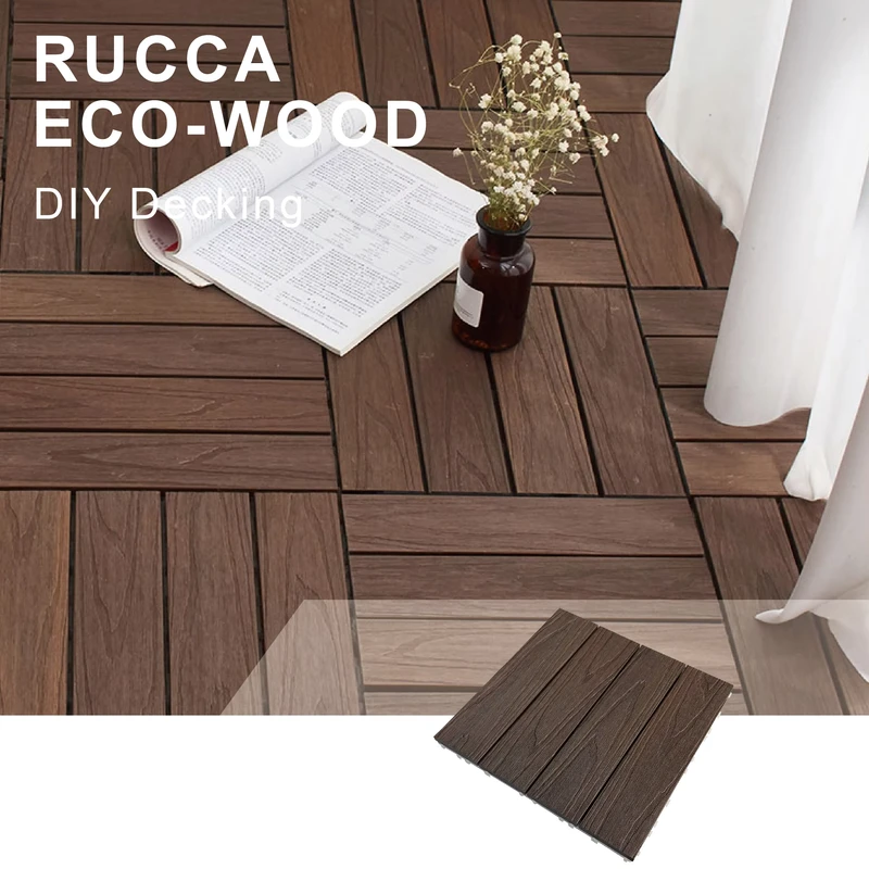Modern Design New Garden and Outdoor Deck Tile Flooring Engineered Wood Flooring for Outdoor Decking